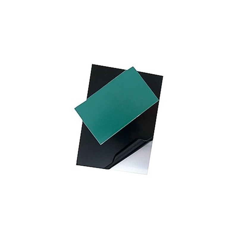 Materiais Belas Artes - Chapa de Zinco Polida protegida e esmaltada, 16.5x25 (1,6) | totenart.com