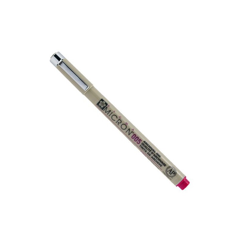 Materiais Belas Artes - Marcador vermelho Pigma Micron Sakura 05, 0.45 mm. | totenart.com