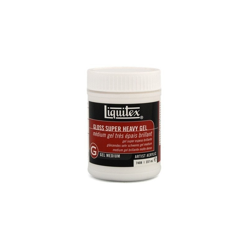 Materiais Belas Artes - Gel Superespeso Brillante, Liquitex 237 ml. | totenart.com