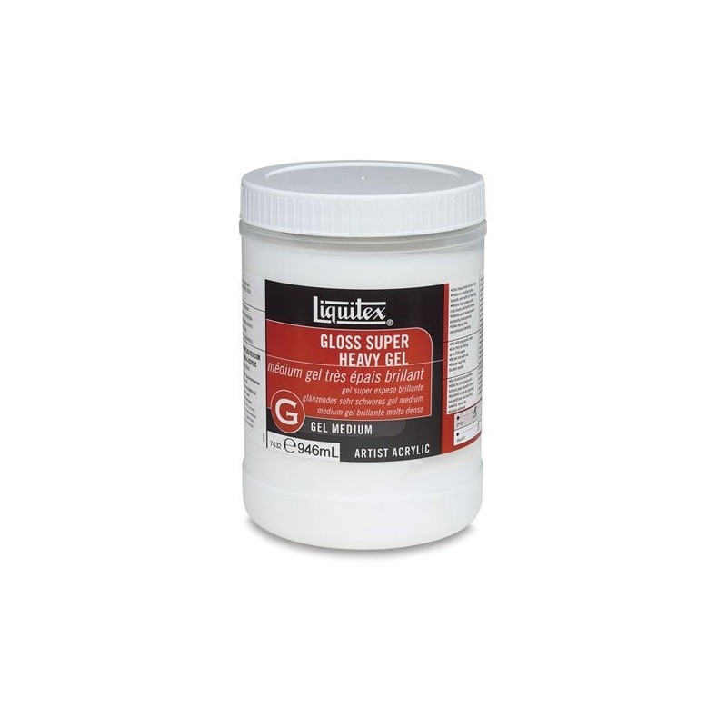 Materiais Belas Artes - Gel Superespeso Brillante, Liquitex 946 ml. | totenart.com