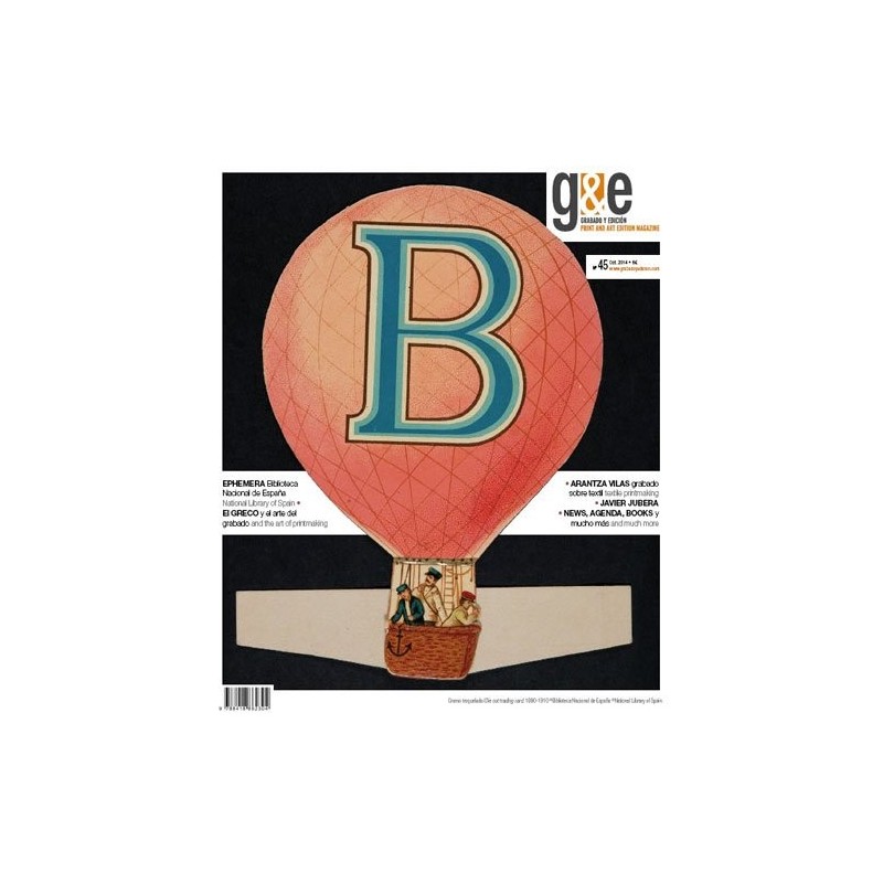 Materiais Belas Artes - Revista Gravura e Ediçao, n. 45, Spanish and English | totenart.com