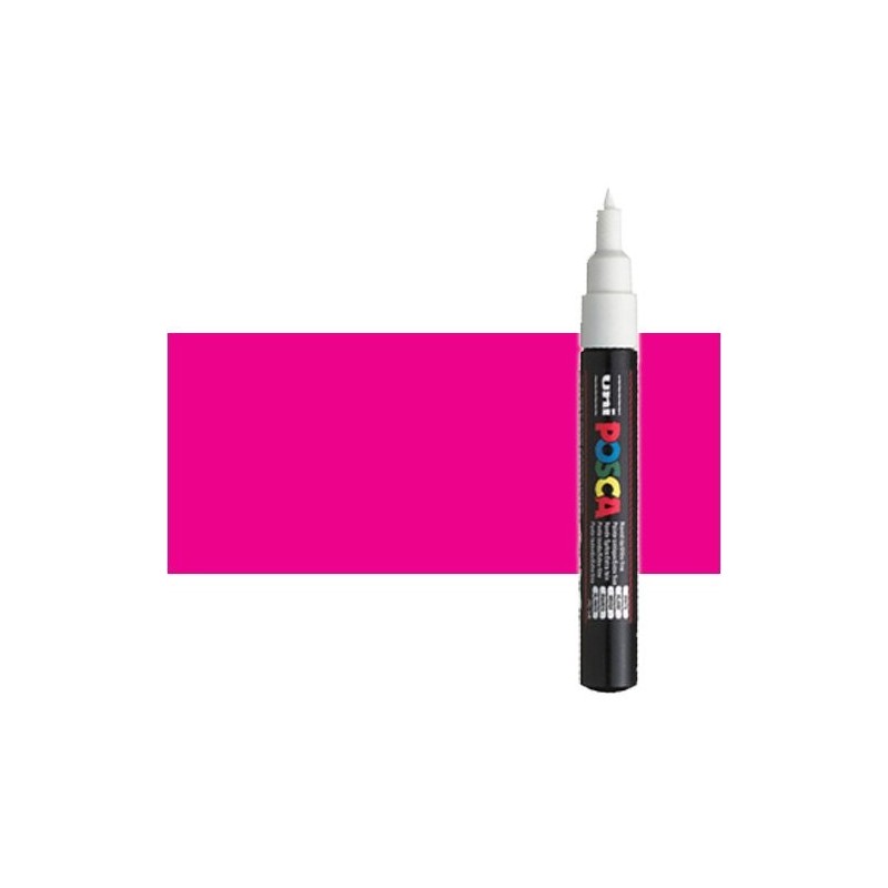 Materiais Belas Artes - Marcador Posca Rosa (N. 13) PC1M, ponta redonda (0.7 mm.) | totenart.com
