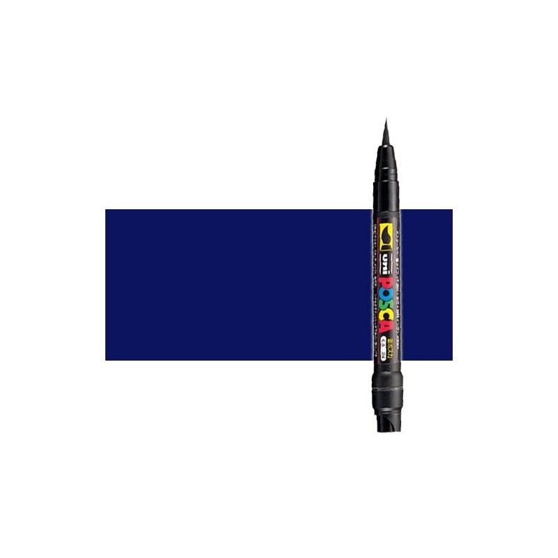 Materiais Belas Artes - Marcador Posca Azul (N. 33) PCF35, ponta do pincel | totenart.com