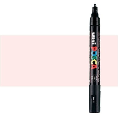 Materiais Belas Artes - Marcador Posca Rosa claro (N. 51) PC5M, ponta redonda (1.8-2.5 mm.) | totenart.com