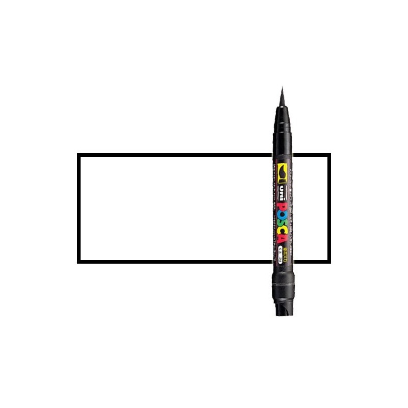 Materiais Belas Artes - Marcador Posca Branco (N. 1) PCF35, ponta do pincel | totenart.com