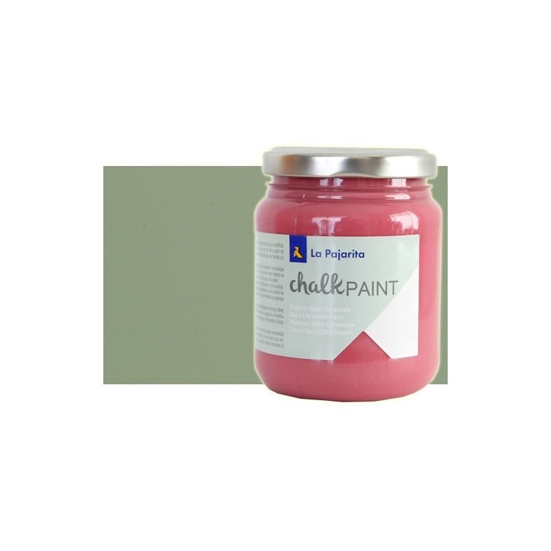 Materiais Belas Artes - Pintura giz Verde bambú La Pajarita (175ml.) | totenart.com