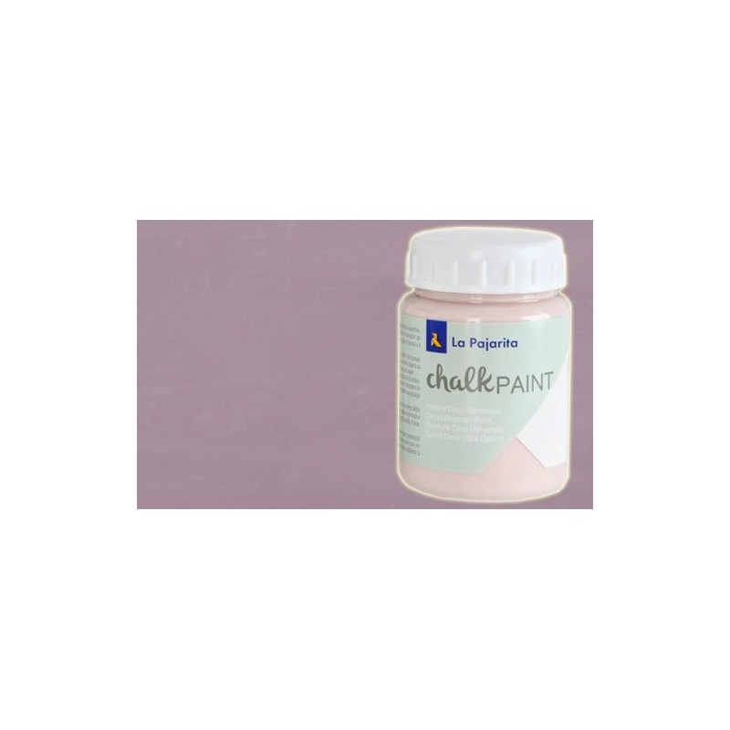 Materiais Belas Artes - Pintura giz Malva fumé La Pajarita (75ml.) | totenart.com