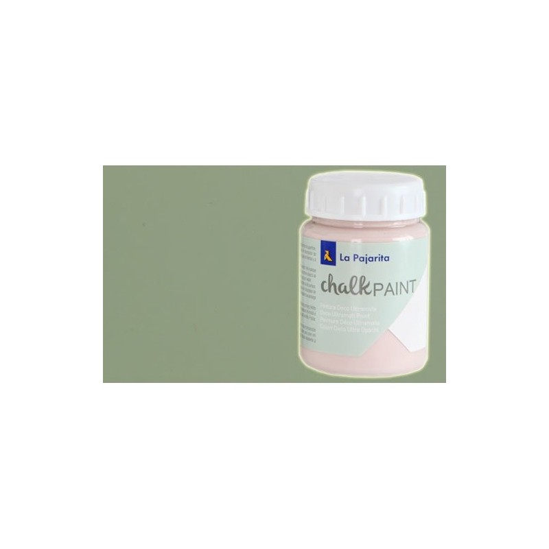 Materiais Belas Artes - Pintura giz Verde bambu La Pajarita (75ml.) | totenart.com