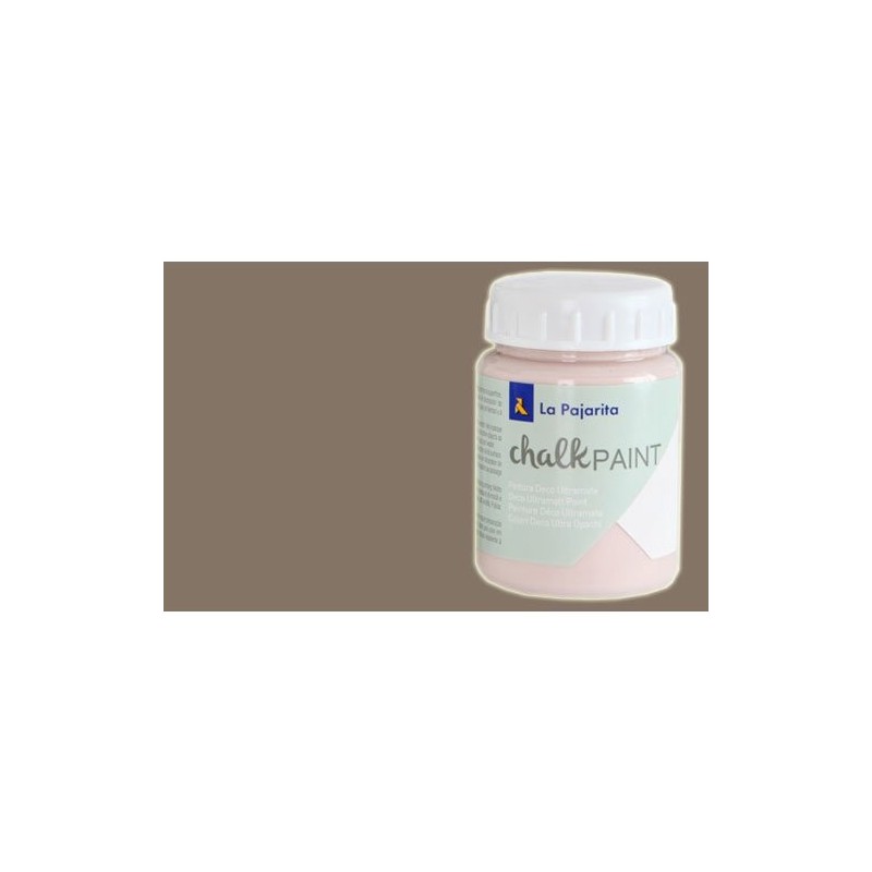 Materiais Belas Artes - Pintura giz Marrom glace La Pajarita (75ml.) | totenart.com