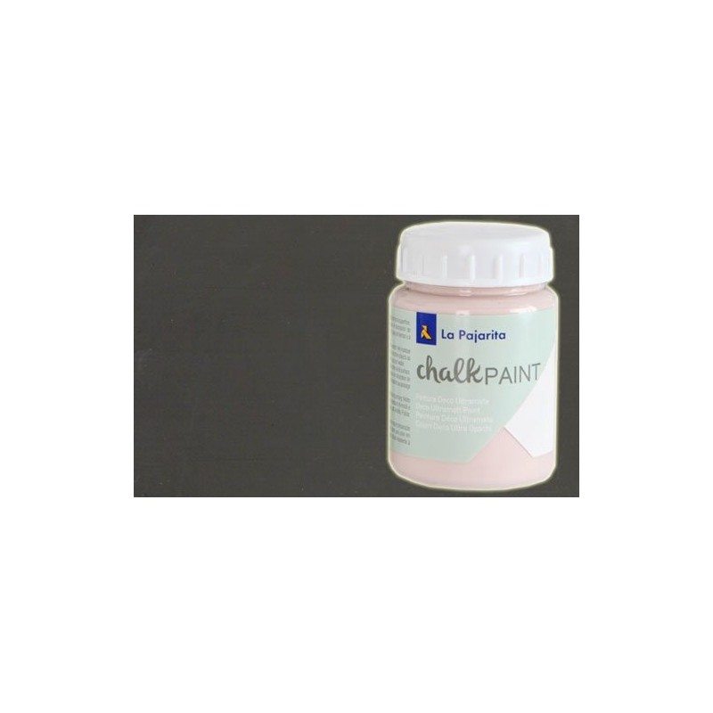 Materiais Belas Artes - Pintura giz Quase preto La Pajarita (75ml.) | totenart.com