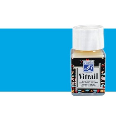 \nMateriais Belas Artes - Vitrail Azul Lefranc, 50 ml. | totenart.com