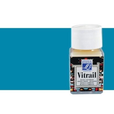 Vitrail Turquesa Lefranc, 50 ml.