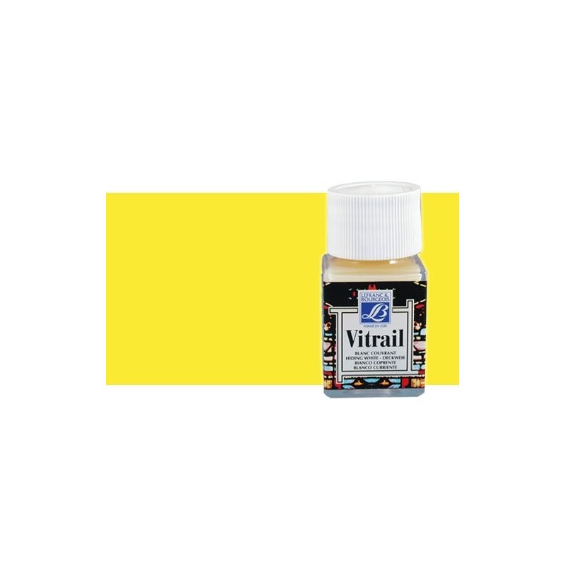 \nMateriais Belas Artes - Vitrail Amarelo Lefranc, 50 ml. | totenart.com