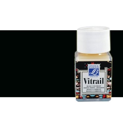 \nMateriais Belas Artes - Vitrail Preto Lefranc, 50 ml. | totenart.com