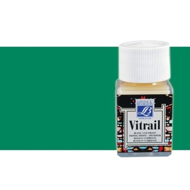 \nMateriais Belas Artes - Vitrail Verde Intensso Lefranc, 50 ml. | totenart.com