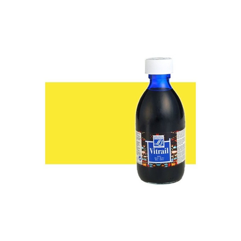 Materiais Belas Artes - Vitrail Amarelo Lefranc, 250 ml. | totenart.com\n