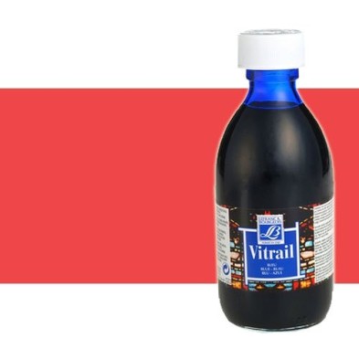 Materiais Belas Artes - Vitrail Vermelho Lefranc, 250 ml. | totenart.com\n