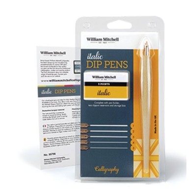 Material Bellas Artes - Dibujo - William Mitchell caligrafia Italic dip pen  | totenart.com