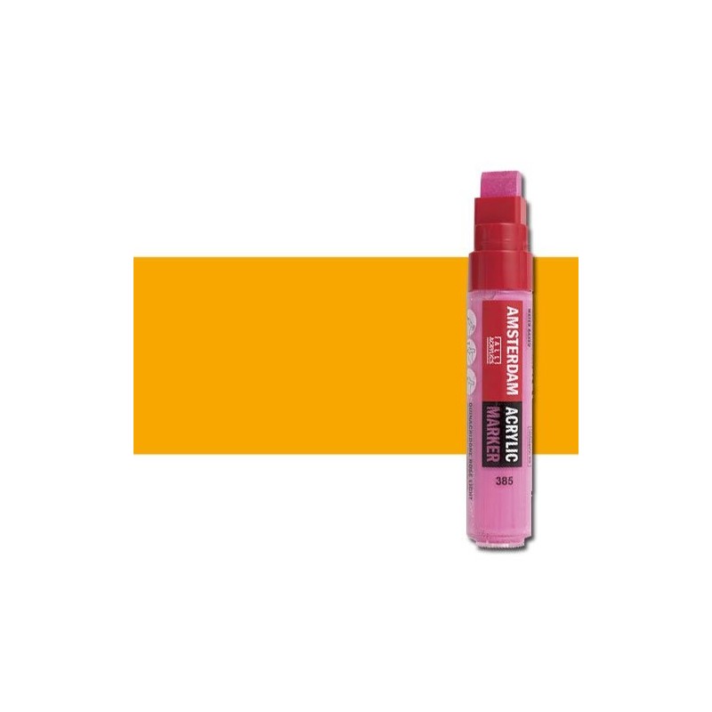 Materiais Belas Artes - Marcador acrilico Amsterdam color Amarelo Azo Escuro 270 (15mm.) | totenart.com