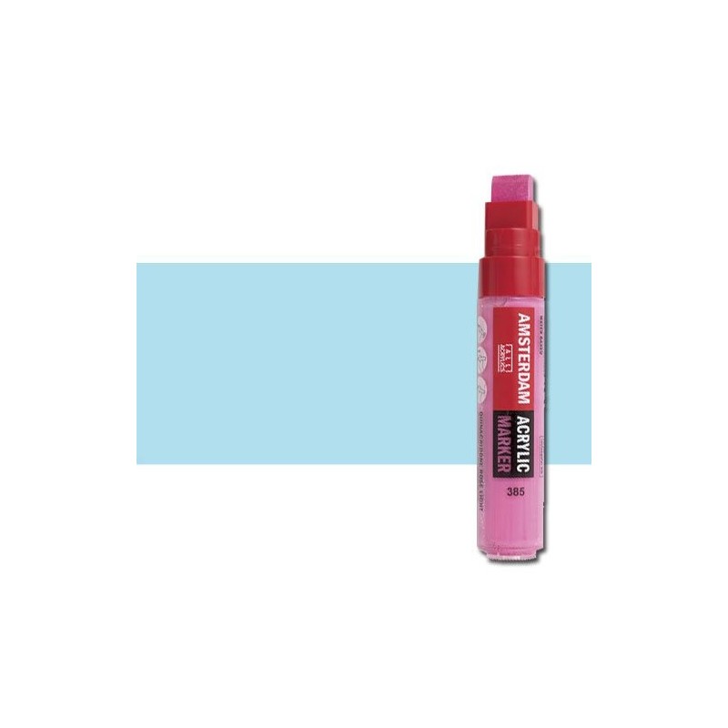 Materiais Belas Artes - Marcador acrilico Amsterdam color Azul Celeste Claro 551 (15mm.) | totenart.com