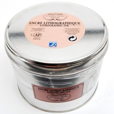 Materiais Belas Artes - Tinta Lito, Preta, A MONTER Charbonnel, 800 ml. | totenart.com