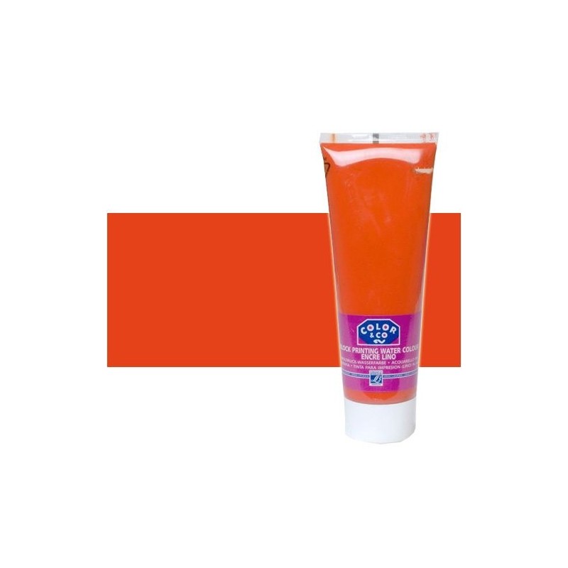 Materiais Belas Artes - Tinta Linogravura Vermelhao, Tubo 250 ml. | totenart.com