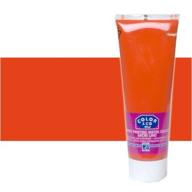 Materiais Belas Artes - Tinta Linogravura Vermelhao, Tubo 250 ml. | totenart.com