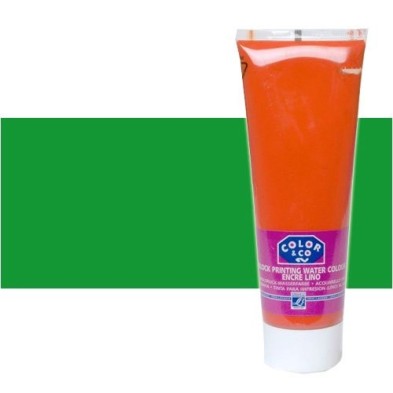 Materiais Belas Artes - Tinta Linogravura  Verde Brilhante, Tubo 250 ml. | totenart.com