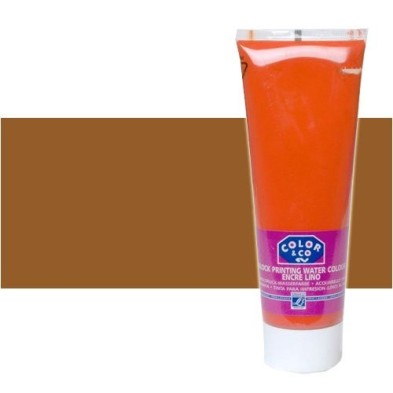 Materiais Belas Artes - Tinta Linogravura Terra de Sombra Queimada, Tubo 250 ml. | totenart.com