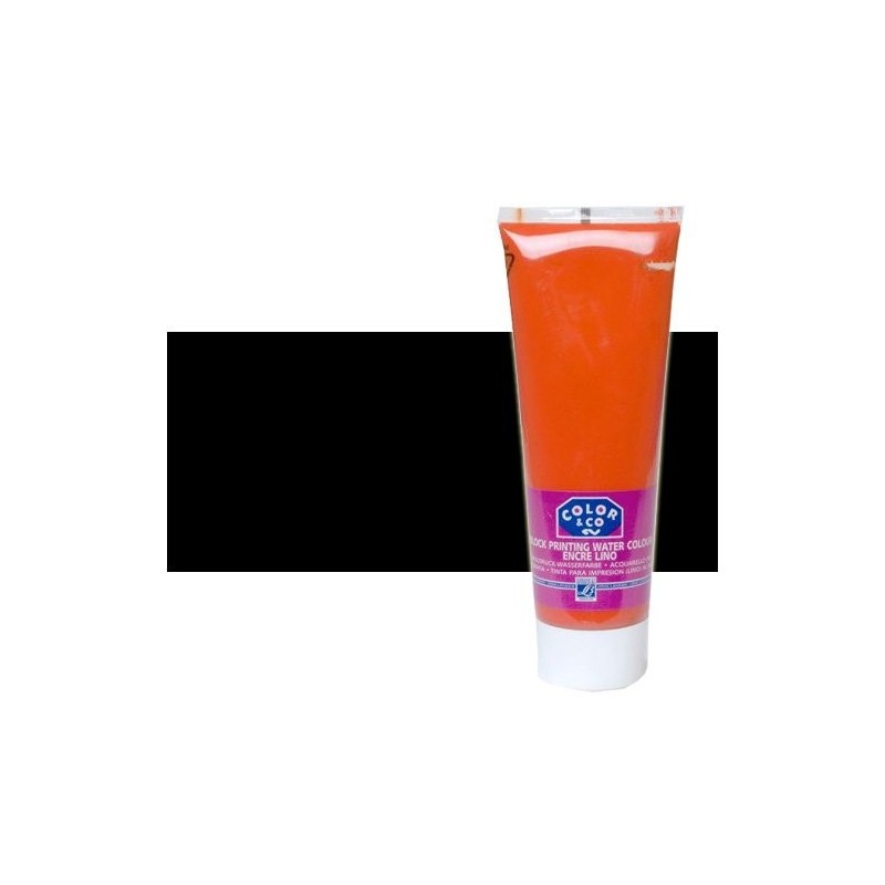 Materiais Belas Artes - Tinta Linogravura Preto, Tubo 250 ml. | totenart.com