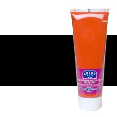 Materiais Belas Artes - Tinta Linogravura Preto, Tubo 250 ml. | totenart.com