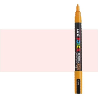 Materiais Belas Artes - Marcador Posca Rosa claro (N. 51) PC3M, ponta redonda (0.9-1.3 mm.) | totenart.com