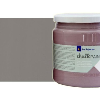 Materiais Belas Artes - Pintura giz Cinza vintage La Pajarita (500 ml.) | totenart.com