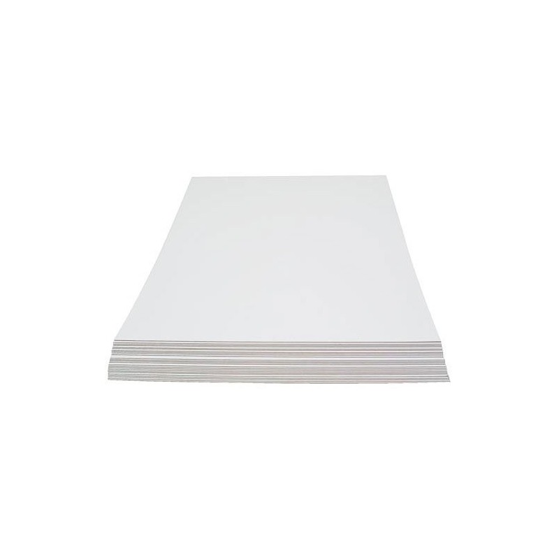 Papelao Cinza/Branco, 450 gr., 70x100 cm.