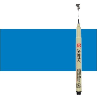 Materiais Belas Artes - Marcador Azul Pigma Brush Sakura | totenart.com