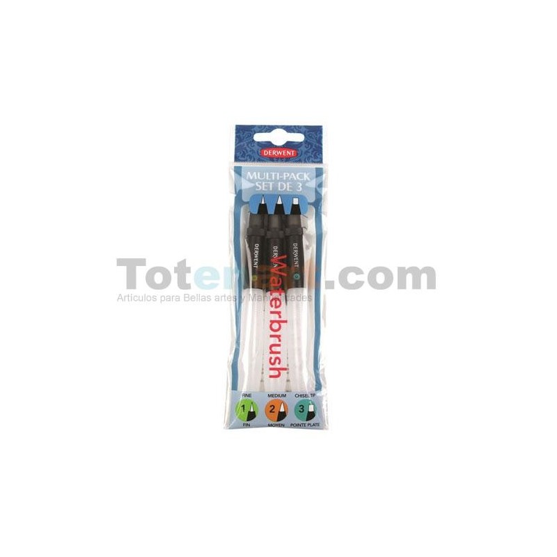 Materiais Belas Artes - Multipack 3 pinceis | totenart.com