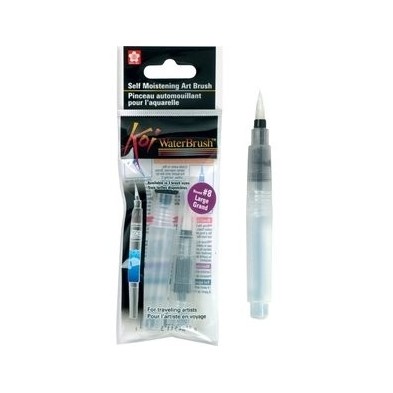 Materiais Belas Artes - Escove Sakura Koi tanque recarregáveis, redondo meio | totenart.com