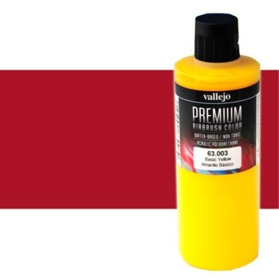 Materiais Belas Artes - Premium acrilico Vallejo Vermelho vivo opaco 200 ml. | totenart.com