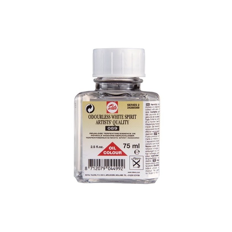 Materiais Belas Artes - White Spirit inodoro Talens, 75 ml | totenart.com