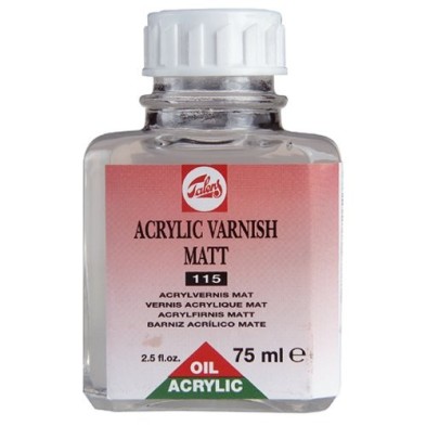 Materiais Belas Artes - Verniz acrilico mate Talens, 75ml. | totenart.com