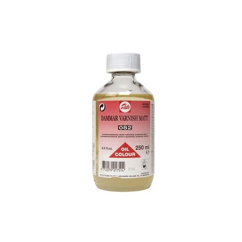 Materiais Belas Artes - Verniz Damar mate Talens, 250 ml. | totenart.com