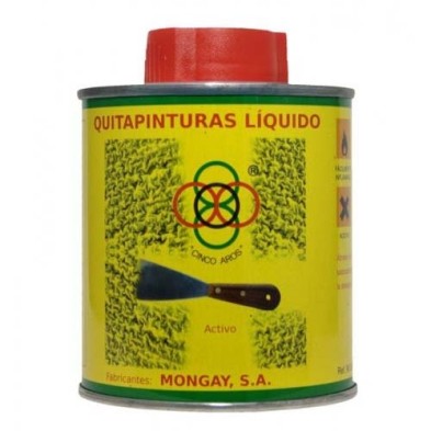 Materiais Belas Artes - Remover tintas líquidas Mongay, 375 ml de \"Cinco Aros\" | totenart.com