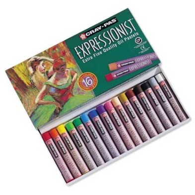 Material Bellas Artes – pintura-y-dibujo - Pastel de óleo Sakura Expressionist casa 16 cores | totenart.com