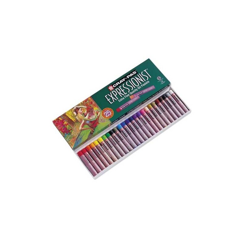 Material Bellas Artes – pintura-y-dibujo - Pastel de óleo Sakura Expressionist casa 25 cores | totenart.com