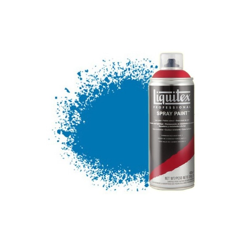 Materiais Belas Artes - Acrilico Spray Azur Brilhante 0570, Liquitex acrilico, 400 ml. | totenart.com