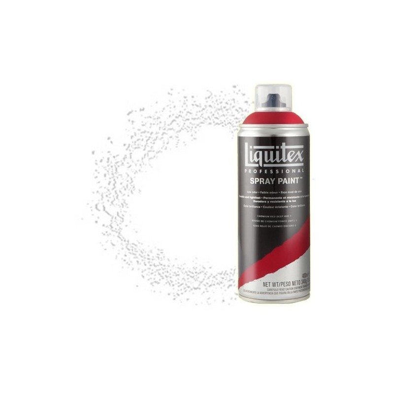 Materiais Belas Artes - Acrilico Spray titanium branco 0432, Liquitex acrílico, 400 ml. | totenart.com