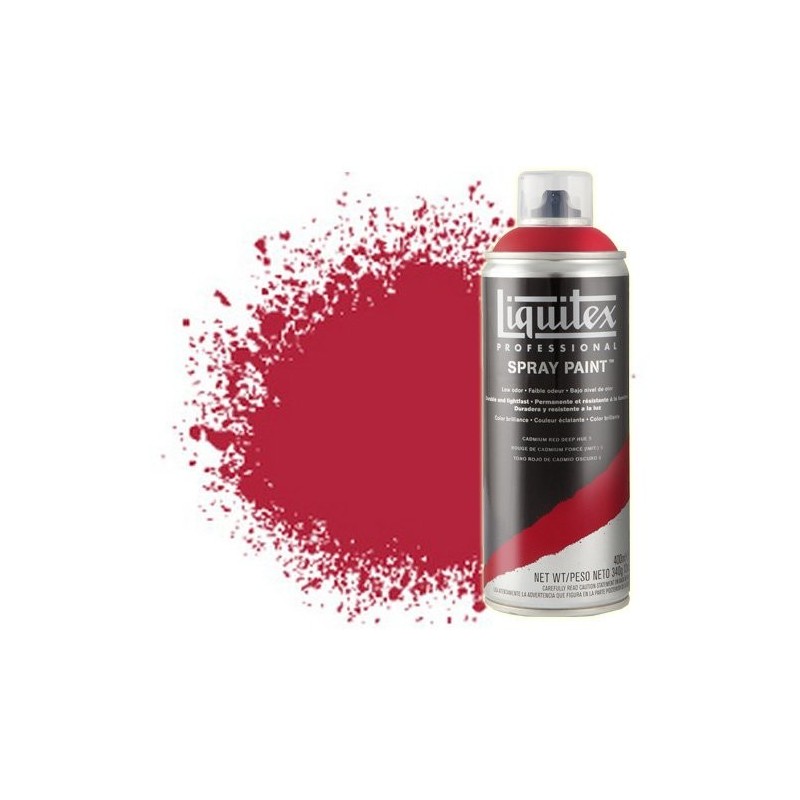 Materiais Belas Artes - Acrilico Spray quinacidrona Carmin 0110, Liquitex acrílico, 400 ml. | totenart.com