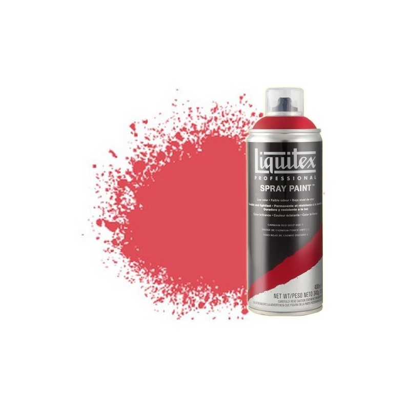 Materiais Belas Artes - Acrilico Spray cádmio médio vermelho 5, 5151, Liquitex acrílico, 400 ml. | totenart.com