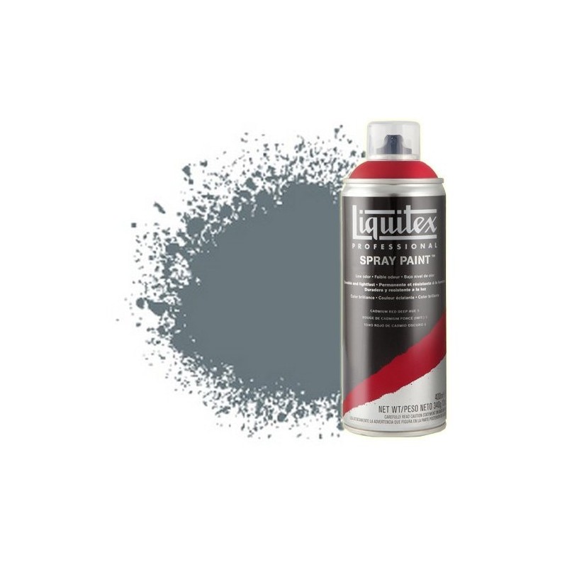 Materiais Belas Artes - Acrilico Spray Cinza neutro 5, 5599, Liquitex acrílico, 400 ml. | totenart.com