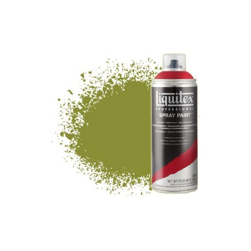 Materiais Belas Artes - Acrilico Spray cádmio médio amarelo 1, 1830 Liquitex acrílico, 400 ml. | totenart.com